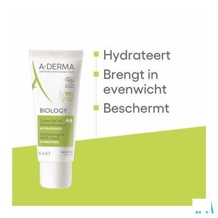 Aderma Biology Rijke Creme Dermatolog. 40 ml  -  Aderma