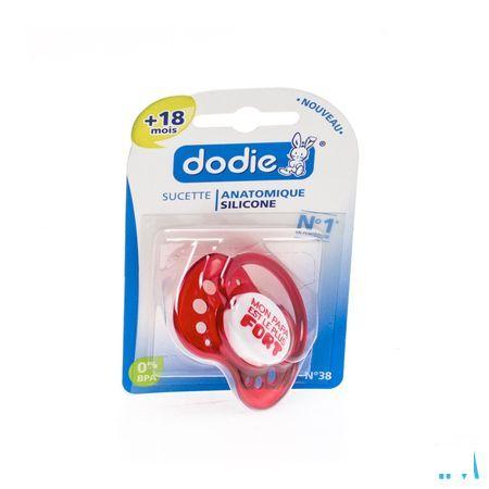 Dodie Fopspeen Jongen + 18m Sil. Ring