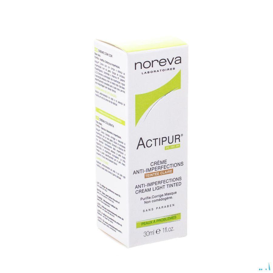 Actipur Creme Anti imperfect. Teint.claire Tube 30 ml  -  Noreva Led