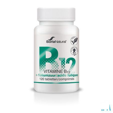 Soria Vitamine B12+Foliumzuur Tabl 120