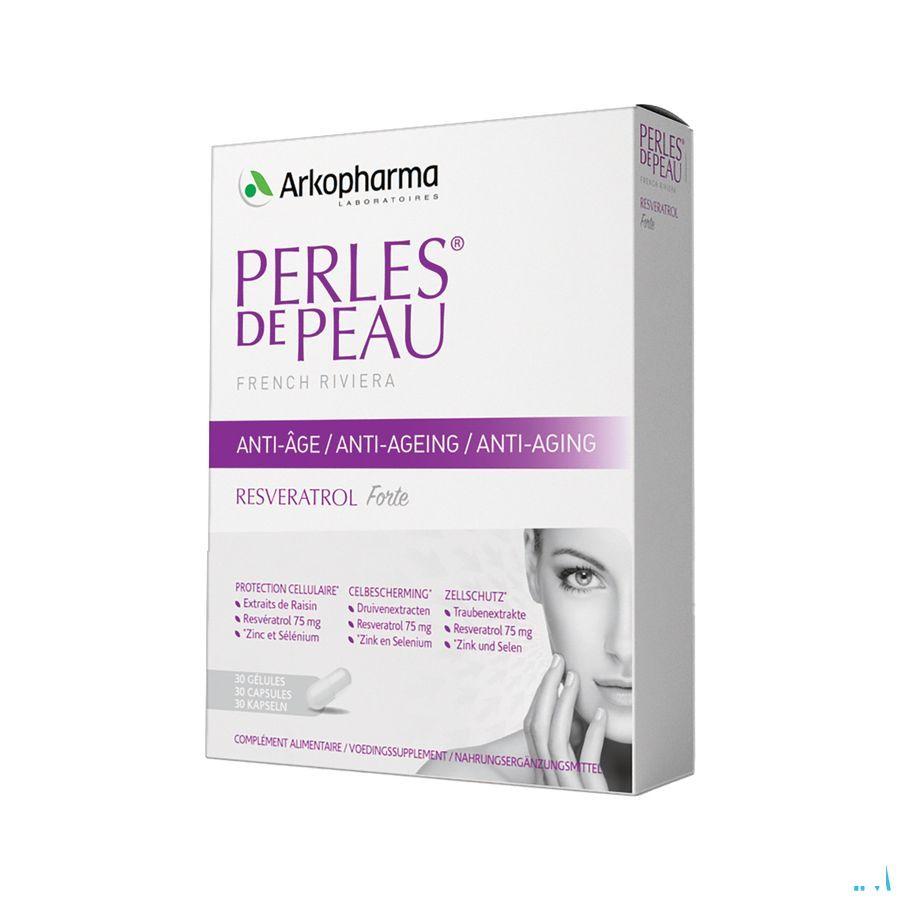 Perles De Peau A/Aging Resveratrol Comp 30  -  Arkopharma