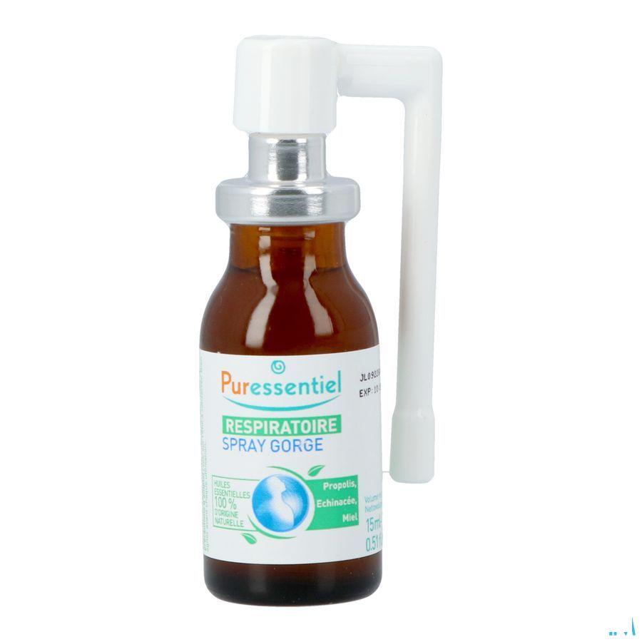 Puressentiel Ademhaling Keelspray 15 ml  -  Puressentiel