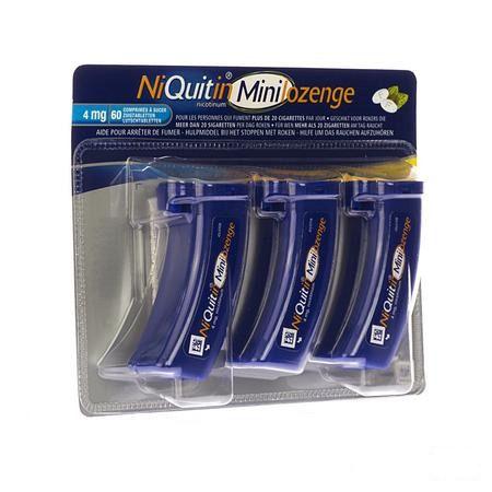 Niquitin 4,0 mg Minilozenge Comprimes A Sucer 60