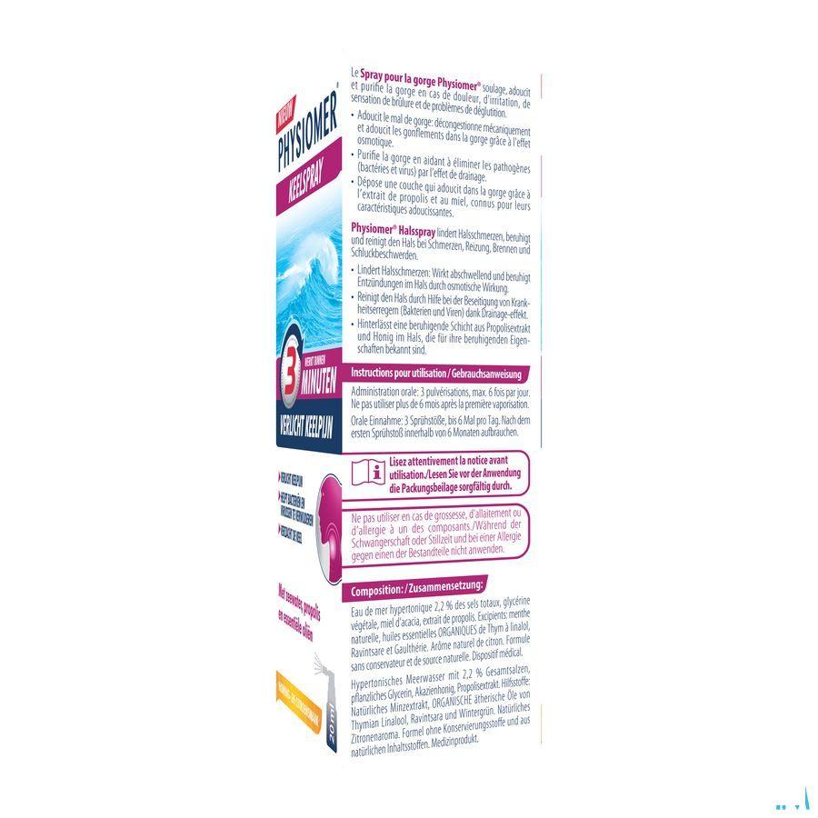 Physiomer Keelpijn Spray 20 ml