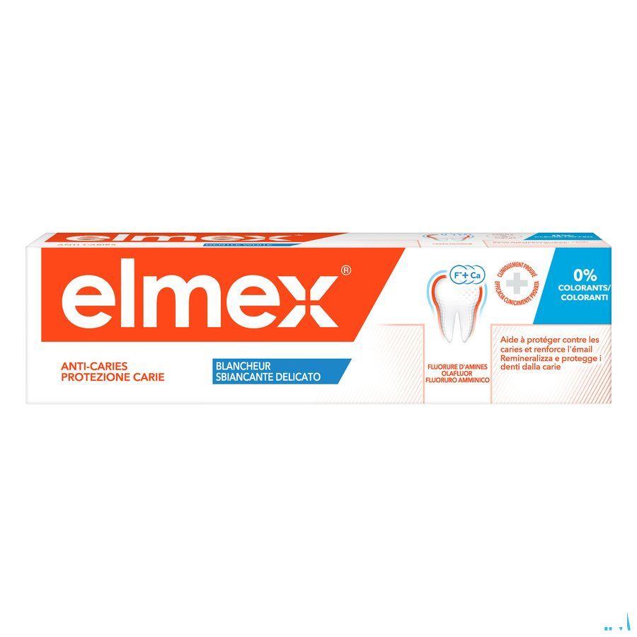 Elmex A/Caries Blancheur Dentifrice Tube 75 ml