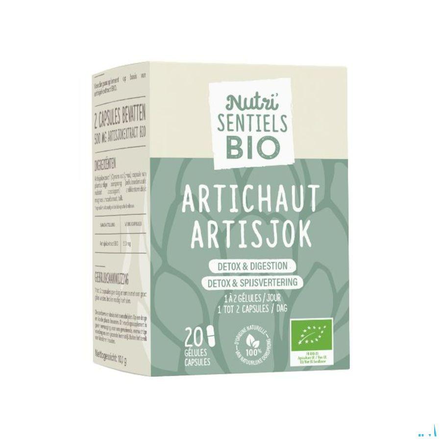 Nutrisentiels Artichaut Bio Comp 20  -  Nutrisante