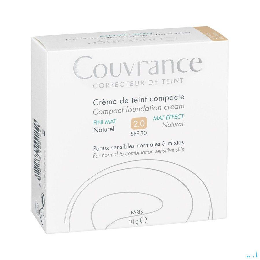 Avene Couvrance Creme Teint Tablettenoil Fr. 02 Natur 10 gr  -  Avene