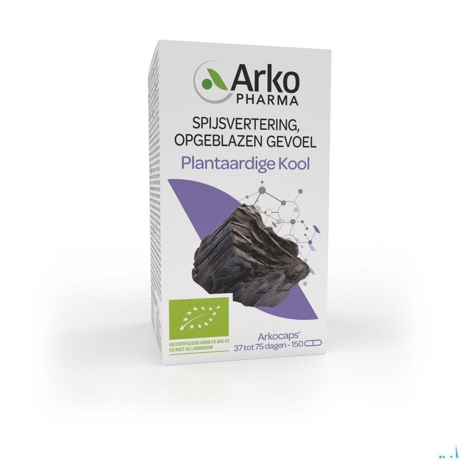 Arkocaps Plantaardig Kool Capsule 150  -  Arkopharma