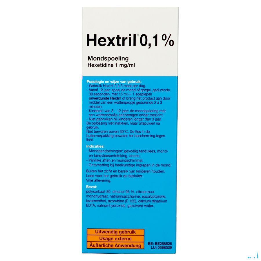 Hextril 0,1% Mondspoeling 400 ml