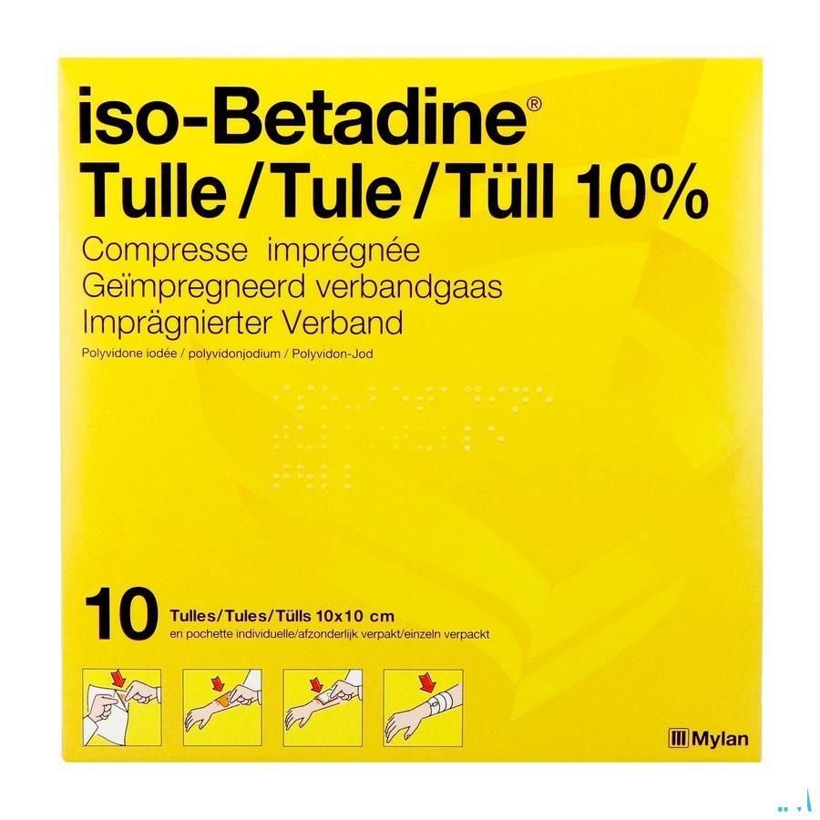 Iso Betadine Tulles Compr 10