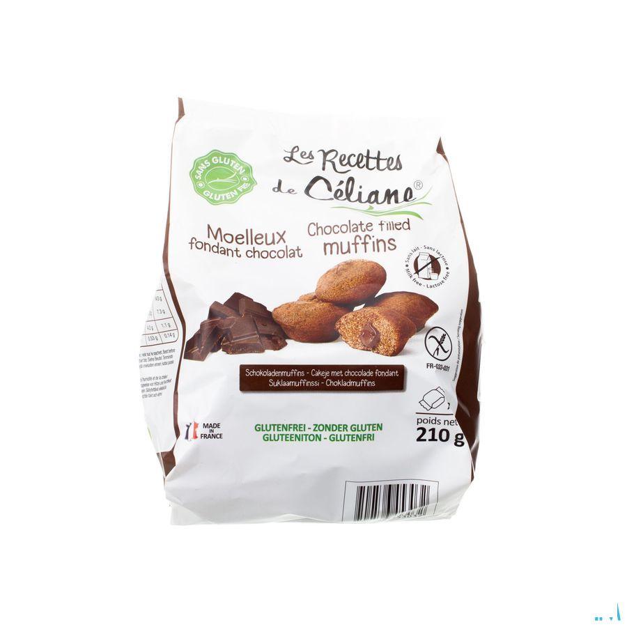 Celiane Cakeje Hart Chocolade Glutenvrij 210 gr 4579  -  Revogan