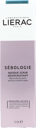 Lierac Sebologie Masker Scrub Reiniging Tube 50 ml