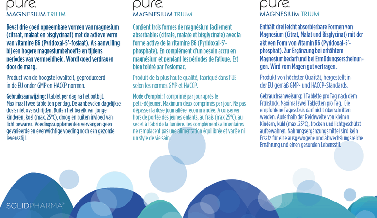 Pure Magnesium Trium Comp 60