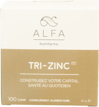 Alfa Tri-zinc 20 mg Comprimes 100  -  Nutrifarma