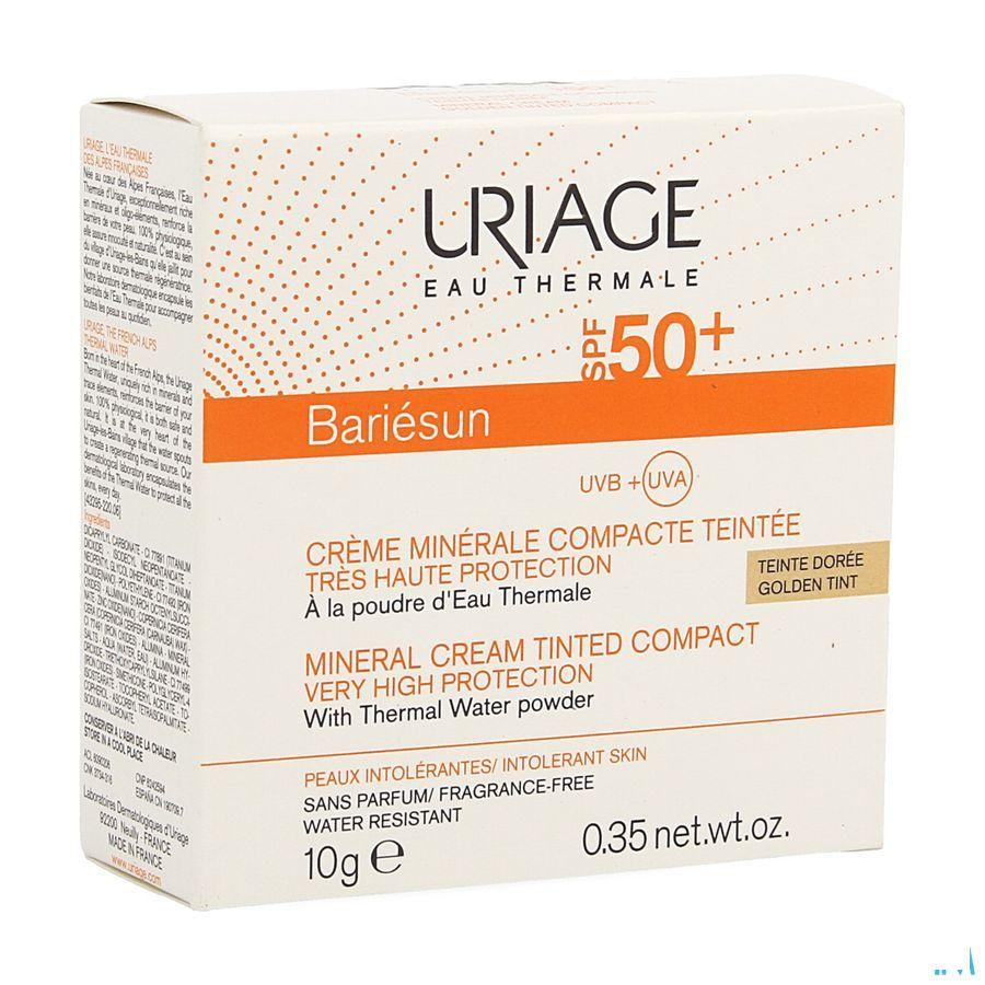 Uriage Bariesun Ip50 + Creme Miner. Comprimes doree Poudre 10 gr