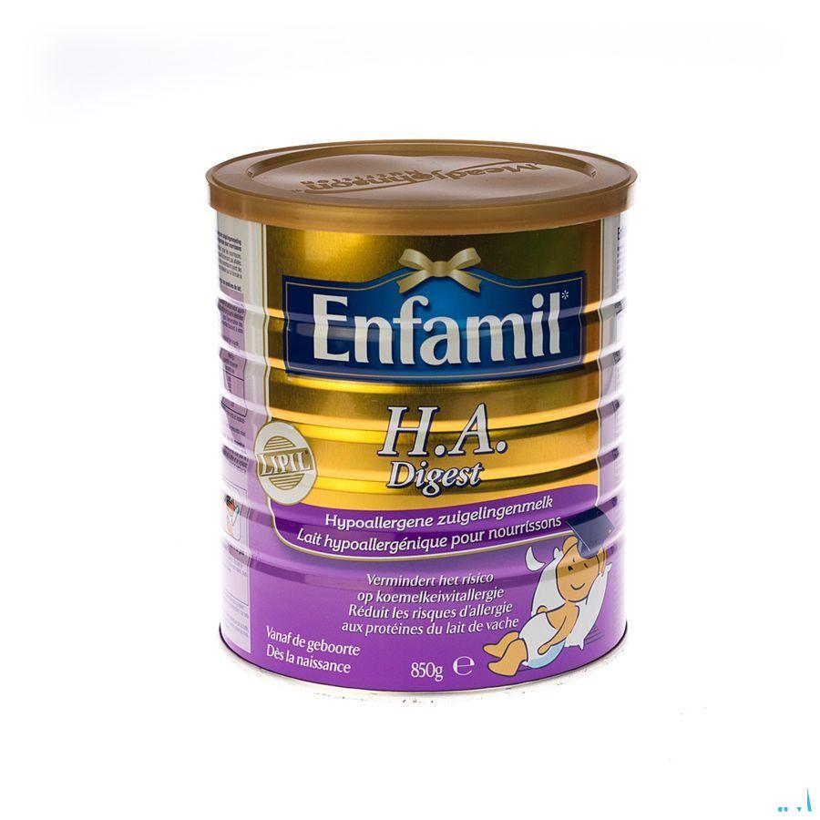 Enfamil Ha Digest Lipil Poudre 850 gr  -  Mead Johnson