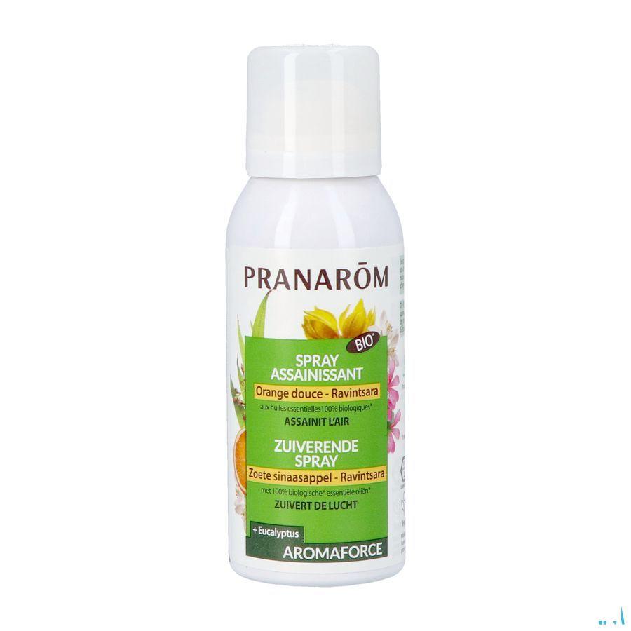 Pranarom Aromaforce Spray Assainis Orange Bio 75 ml  -  Pranarom