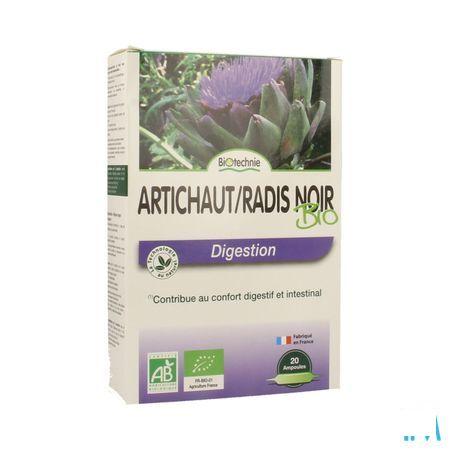 Artisjok-zwarte Radijs Bio Ampullen 20x10 ml