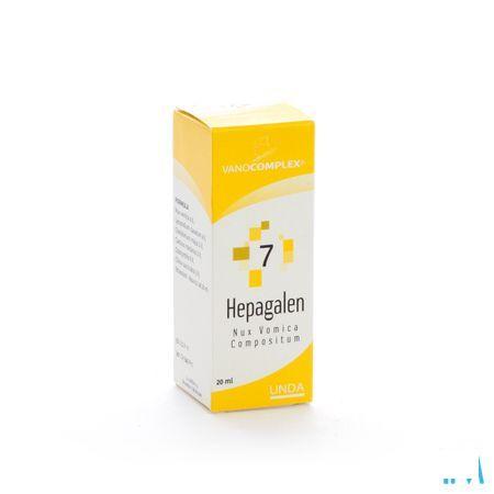 Vanocomplex N 7 Hepagalen Gutt 20 ml  -  Unda - Boiron