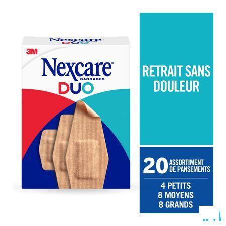Nexcare 3M Duo Pansement Assortiment 20  -  3M