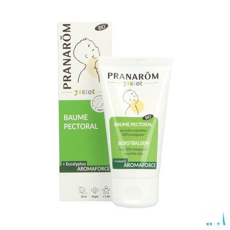 Pranarom Aromaforce Junior Baume Pectoral Bio 50ml  -  Pranarom