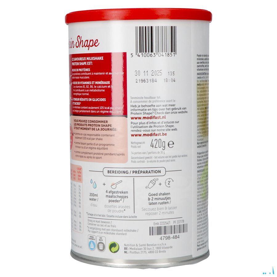 Modifast Protein Shape Strawberry Milkshake 420g