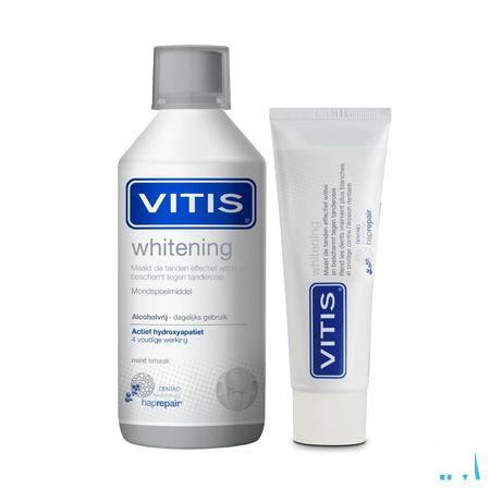 Vitis Whitening Mondspoelmiddel 500 ml 3882  -  Dentaid