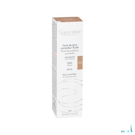 Avene Couvrance Fdt Correct. Fluide 3 Sable 30 ml  -  Avene