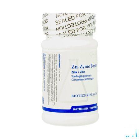 Biotics Zn-Zyme Forte 100 comprimés  -  Energetica Natura