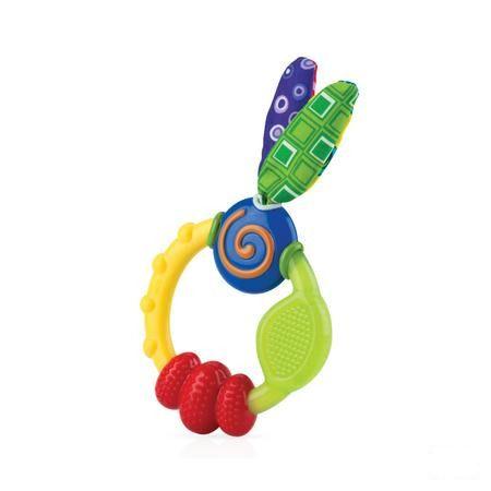 Nuby Wackyac Bijtring - 3m +   -  New Valmar