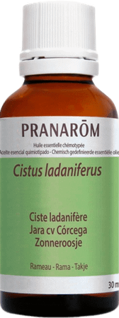 Ciste Ladanifere Essentiele Olie 30 ml  -  Pranarom