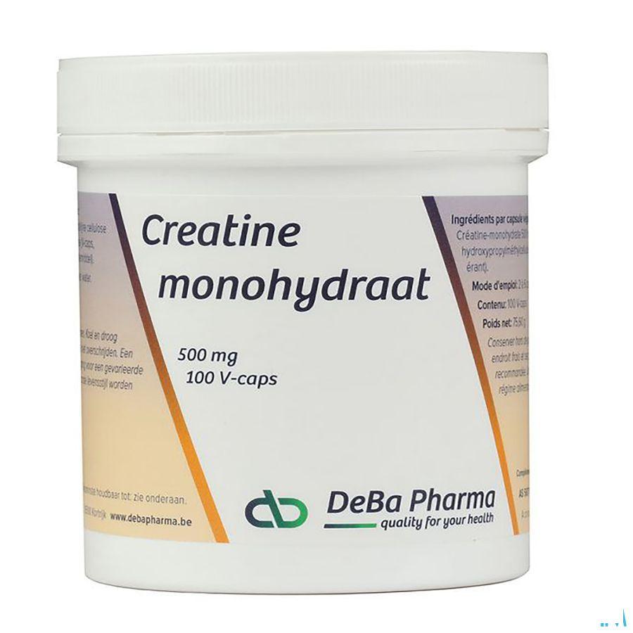 Creatine Monohydraat Capsule 100x500 mg  -  Deba Pharma