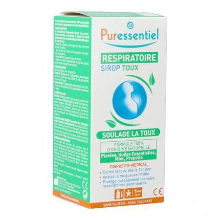 Puressentiel Ademhaling Hoestsiroop 125 ml  -  Puressentiel