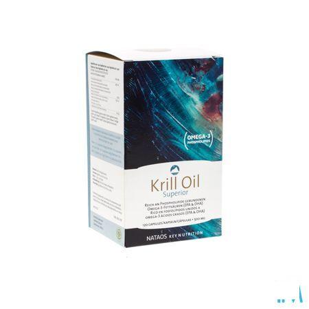 Krill Oil Superior GelCapsule 120x500 mg  -  Ojibwa-De Roeck