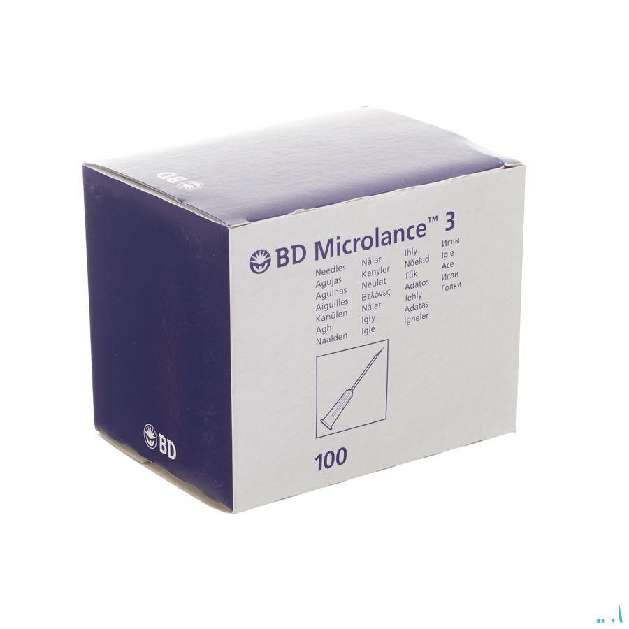 Bd Microlance 3 Naald 25G 1 Rb 0,5X25Mm Oranje 100