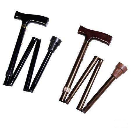 Bota Gaanstok N10 Quattro Plooibaar Zwart  -  Bota