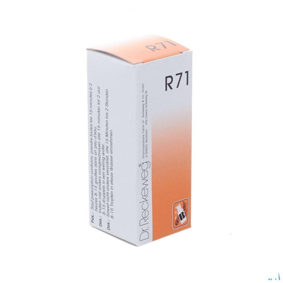 Reckeweg Dr. R71 Gouttes 50 ml  -  Nut-Hom-Phyt