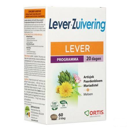 Ortis Methoddraine Zuiverend Lever Tabletten 4x15  -  Ortis