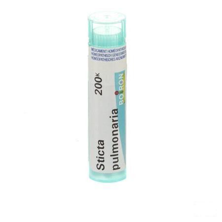 Sticta Pulmonaria 200K Gr 4g  -  Boiron