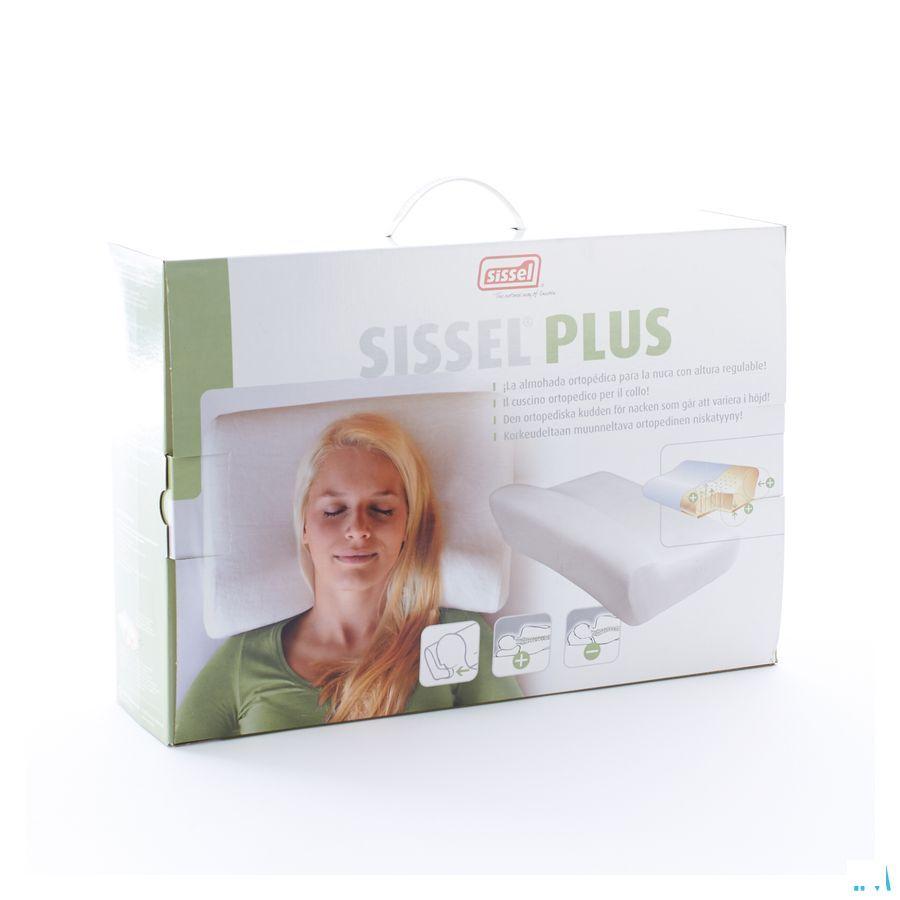Sissel Plus Hoofdkussen Orthoped. + overtrek Stretch  -  Sissel
