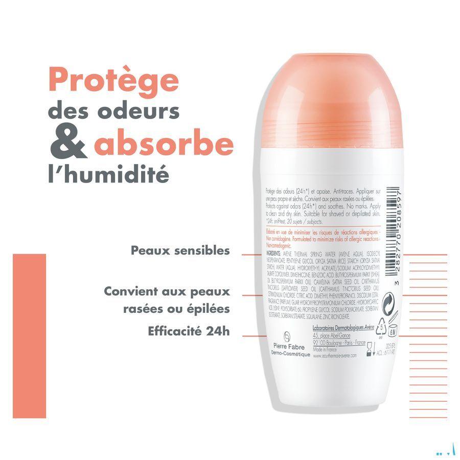 Avene Body Deodorant Efficacite 24H 50 ml