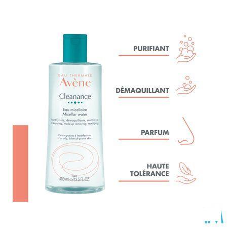Avene Cleanance Eau Micellaire 400  ml Nf  -  Avene