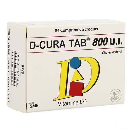 D-cura Tab 800 Comprimes A Croquer 84