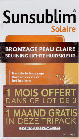 Physcience Sunsublim Bronz.spec. P Clair Capsule 3x28
