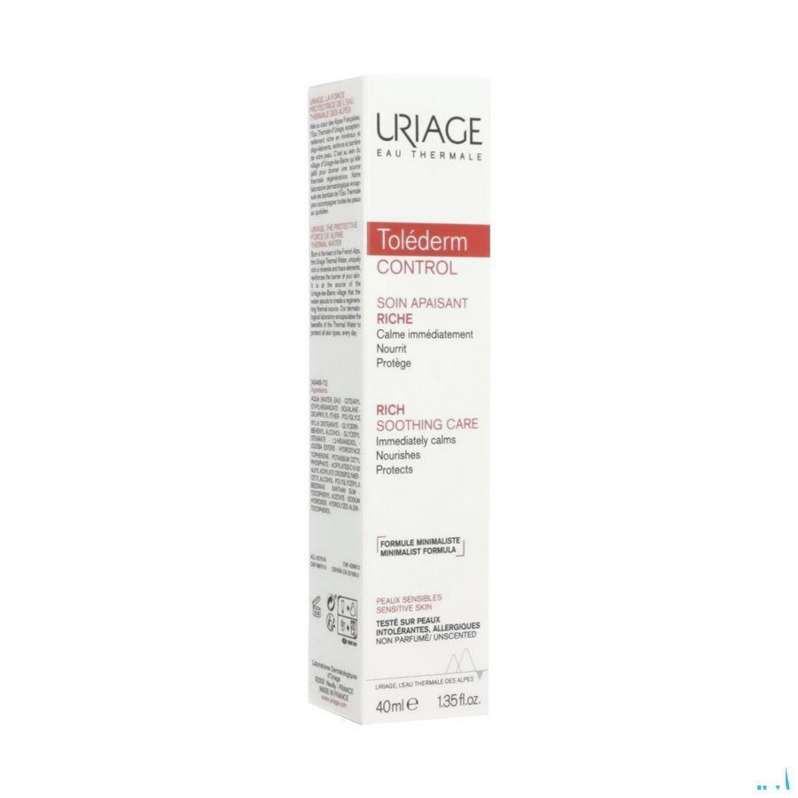 Uriage Tolederm Soin Riche Apaisant 40 ml