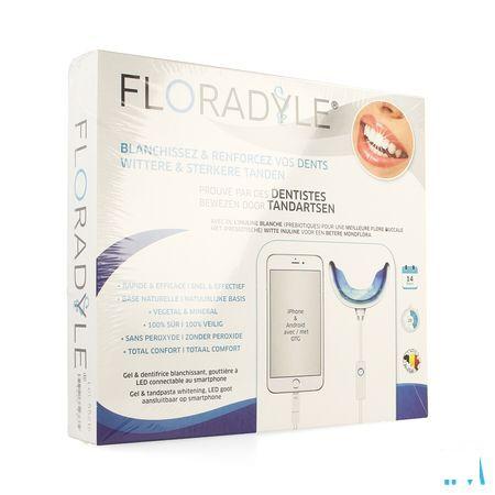 Floradyle Witmakende Tandgel 4 ml + Tandpasta 50 ml  -  Hauliga