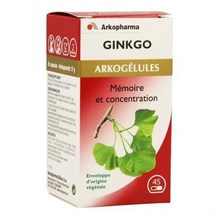 Arkocaps Ginkgo Biloba Plantaardig 45  -  Arkopharma