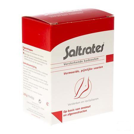 Saltrates Zout Zeewier Vermoeide Voet Zakje 10x20 gr  -  Eurocosmetic International