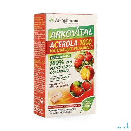 Arkovital Acerola 1000 Tabletten 30 + 1 Tube 15 Comp  -  Arkopharma