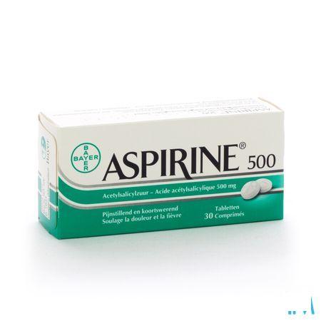 Aspirine 500 mg Tabletten 30